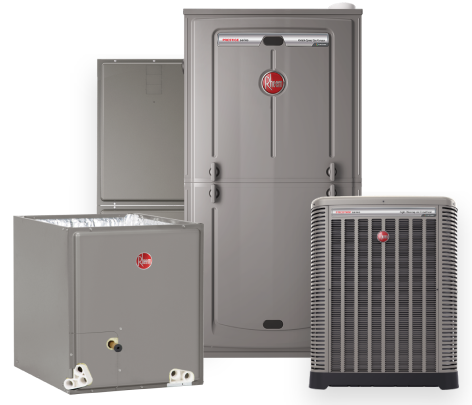 Rheem HVAC Products from the Total Maintenance product line.